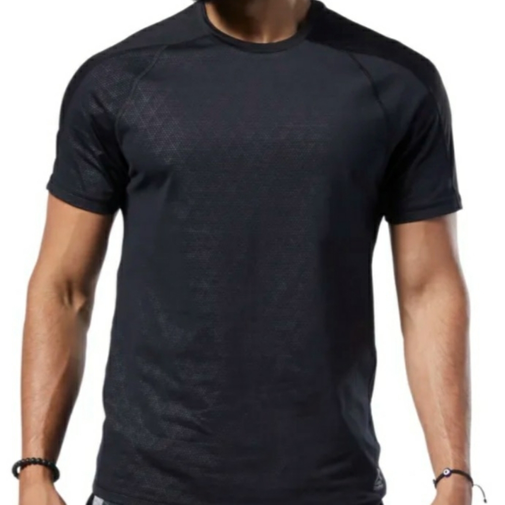 Reebok Men's Gray Training SmartVent Move Tee